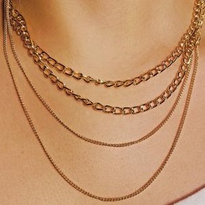 Adorable stacked necklace!